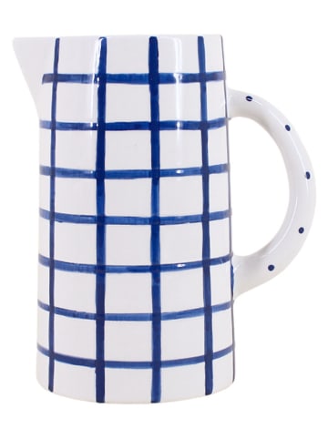 Ornami Karaffe in Blau - (H)20 x Ø 18,6 cm
