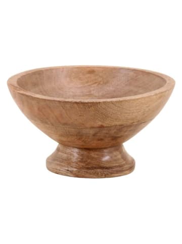 Ornami Decoratieve schaal lichtbruin - (H)12 x Ø 20 cm