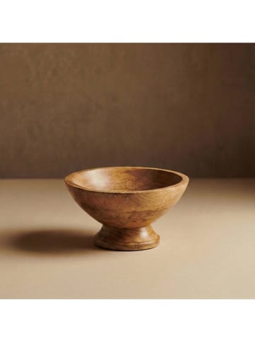 Ornami Miska dekoracyjna w kolorze jasnobrązowym - wys. 12 x Ø 20 cm