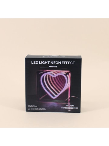 Ornami Led-decolamp "Heart" meerkleurig - (B)15 x (H)15 cm