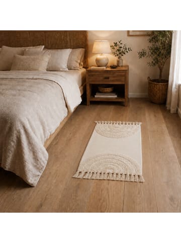 Ornami Tapijt crème - (L)110 x (B)60 cm