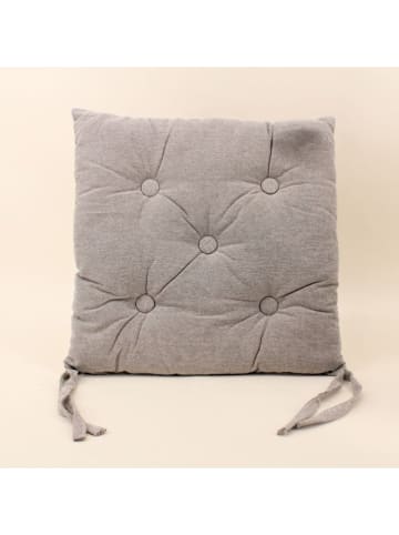 Ornami Stoelkussen taupe - (L)40 x (B)40 cm