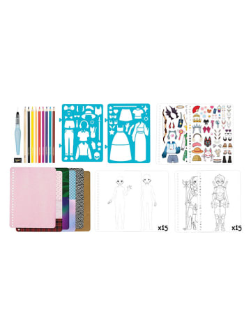 BUKI Kreativset "Fashion book Manga" - ab 8 Jahren