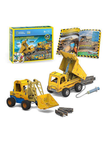 CubicFun Zestaw konstrukcyjny "Wheel loaders & tipper lorries" - 8+