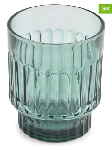 Salt and Pepper 4er-Set: Gläser in Türkis - 300 ml