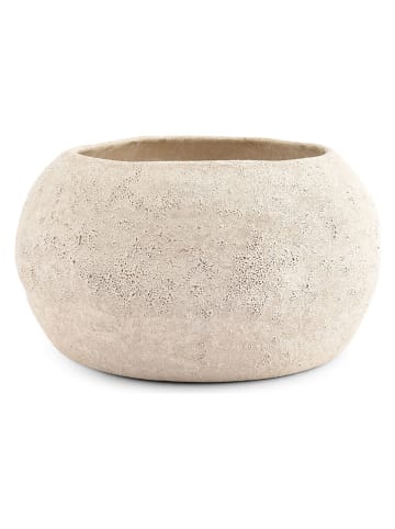 Salt and Pepper Decoratieve schaal "Cave" beige - (H)13,5 x Ø 26 cm