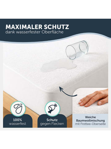 Blumtal Matratzenschoner ''Joergen'' in Weiß