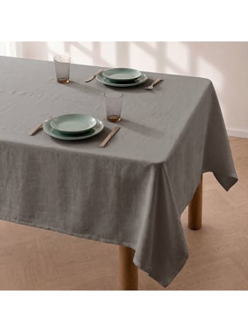 mint Deco Tischdecke "Basics Trim" in Grau