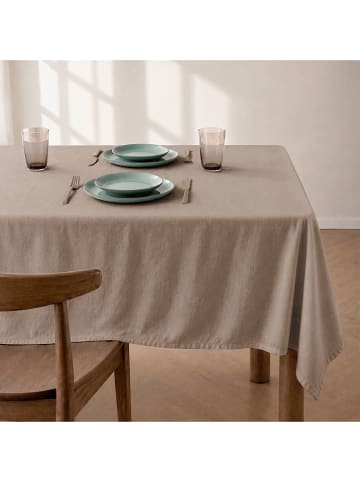 mint Deco Obrus "Basics Trim" w kolorze beżowym