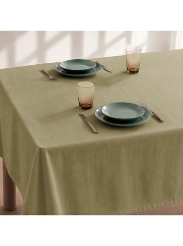 mint Deco Obrus "Basics Trim" w kolorze oliwkowym