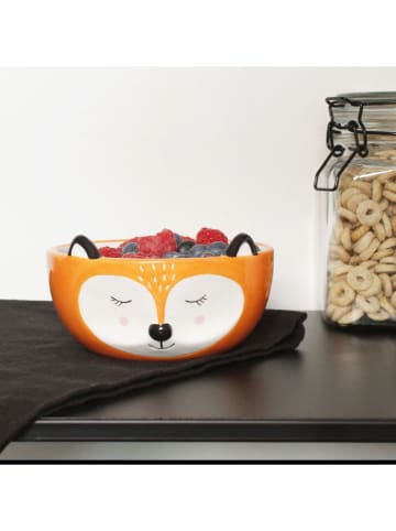 Winkee Müslischale ''Fuchs'' in Orange - 350 ml
