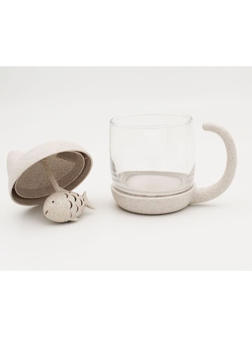 Winkee Teetasse ''Katze'' in Beige - 250 ml