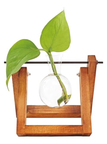 Winkee Vase ''Hydro'' in Hellbraun - (B)20 x (H)18 x (T)8 cm
