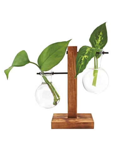 Winkee Vase in Hellbraun - (B)17 x (H)14 x (T)8 cm