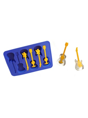 Winkee Eiswürfelfrom ''Rockin' Gitarren'' in Blau - (L)27 x (B)20 cm