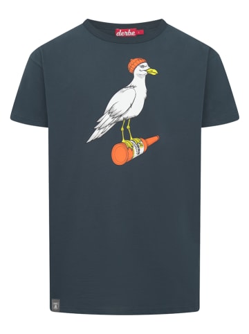 Derbe Shirt in Dunkelblau