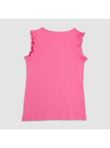 COTONELLA Pyjama in Pink/ Grau