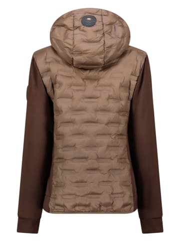 Geographical Norway Funktionsjacke in Beige/ Braun