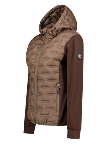 Geographical Norway Funktionsjacke in Beige/ Braun