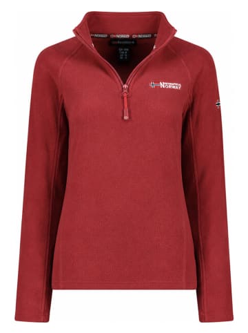 Geographical Norway Fleece trui rood