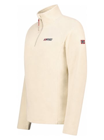 Geographical Norway Fleecepullover in Creme/ Beige