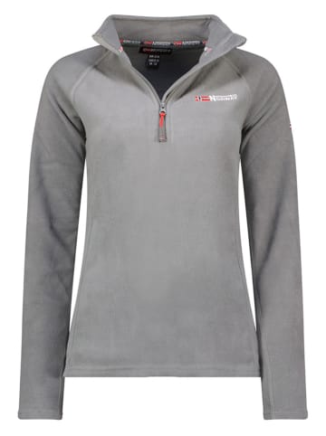 Geographical Norway Fleece trui grijs