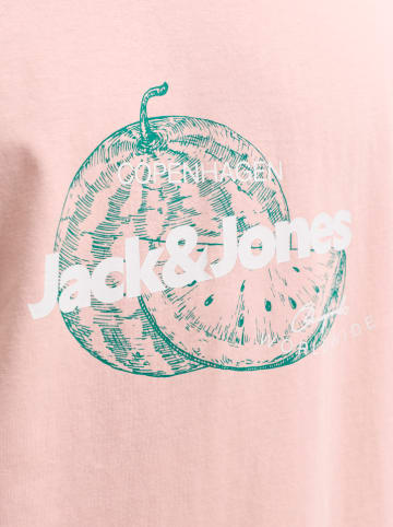 Jack & Jones Koszulka "Jorriviera" w kolorze jasnoróżowym