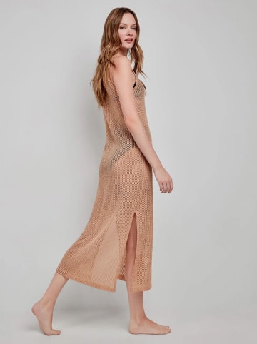 gisela Strandkleid in Hellbraun