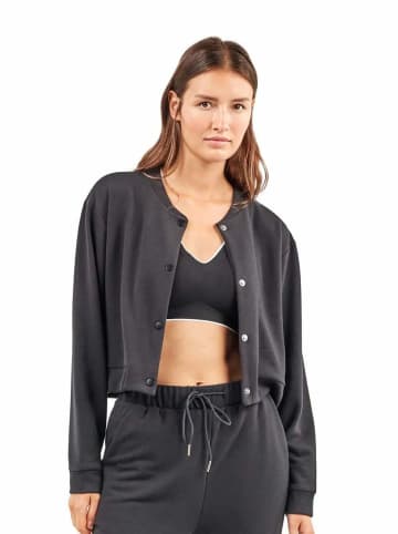 gisela Sweatvest antraciet