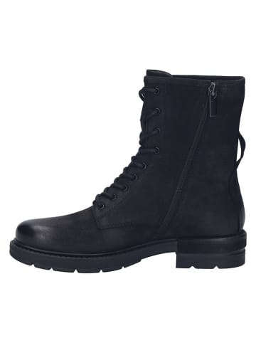 Josef Seibel Leder-Boots in Schwarz