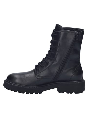 Josef Seibel Leder-Boots in Schwarz