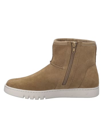 Josef Seibel Leder-Boots in Hellbraun
