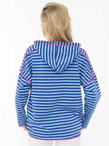 Zwillingsherz Hoodie in Blau
