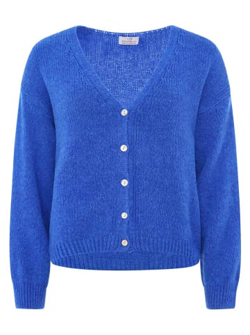 Zwillingsherz Cardigan "Uni" in Dunkelblau