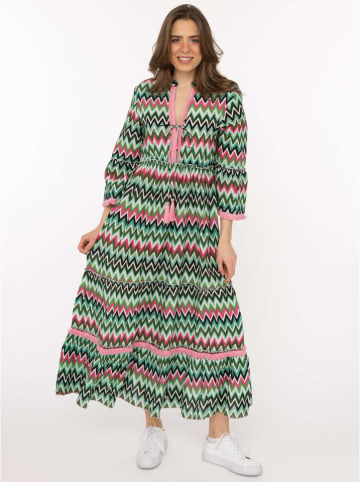 Zwillingsherz Kleid "Zick Zack" in Bunt