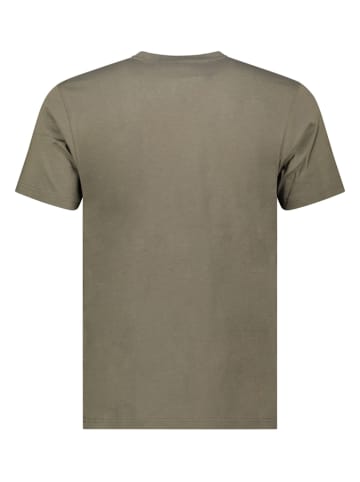 Geographical Norway Koszulka "Juni" w kolorze khaki