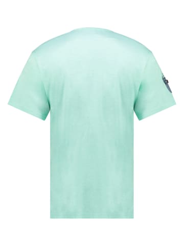 Geographical Norway Shirt "Jantonio" in Türkis