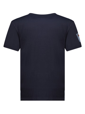 Geographical Norway Koszulka "Jantonio" w kolorze granatowym