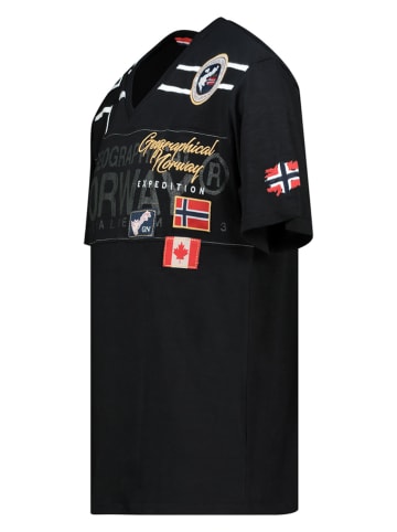 Geographical Norway Shirt "Jaradock" zwart