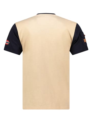 Geographical Norway Shirt "Jaradock" in Beige