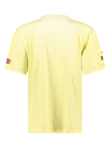 Geographical Norway Shirt "Jaradock" in Gelb