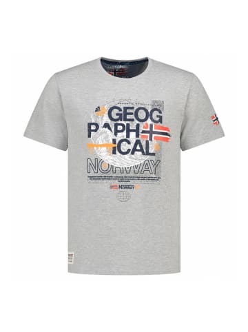 Geographical Norway Shirt "J-Forest" in Grau
