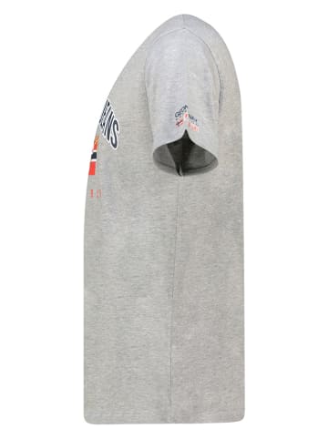 Geographical Norway Shirt "Jhagen" in Grau