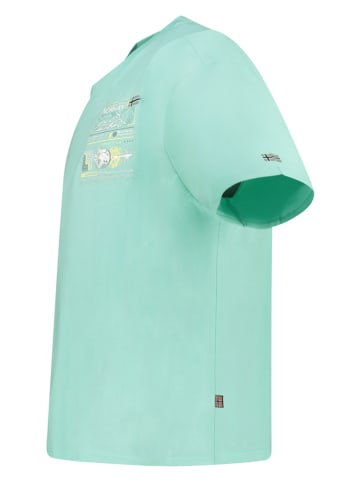 Geographical Norway Shirt "Joler" turquoise