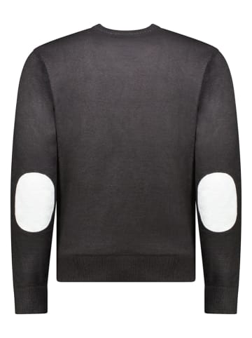 Geographical Norway Sweter "Fonte" w kolorze czarnym