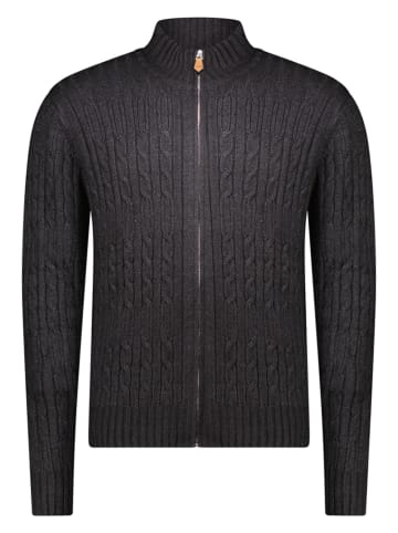Geographical Norway Cardigan "Freizh" in Schwarz