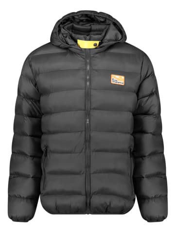 Geographical Norway Kurtka pikowana "Avalanche" w kolorze czarnym