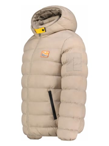 Geographical Norway Doorgestikte jas "Avalanche" beige