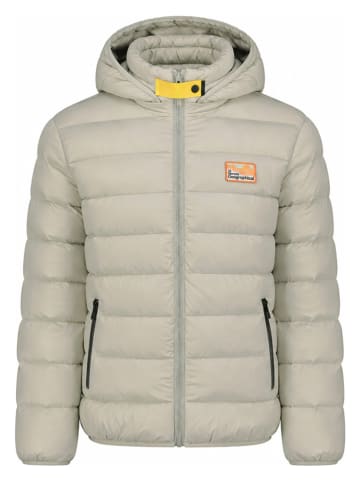 Geographical Norway Doorgestikte jas "Avalanche" grijs