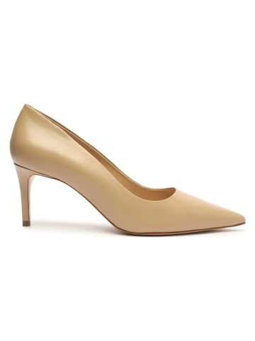 Schutz Leder-Pumps in Beige